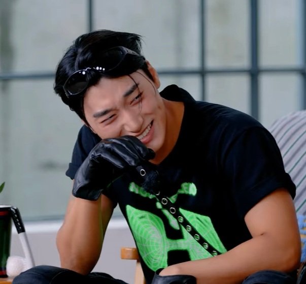 wsnrainn's tweet photo. san as bouncy wooyoung in the next ep i said oh i'm sure https://t.co/DpL38NtjQg