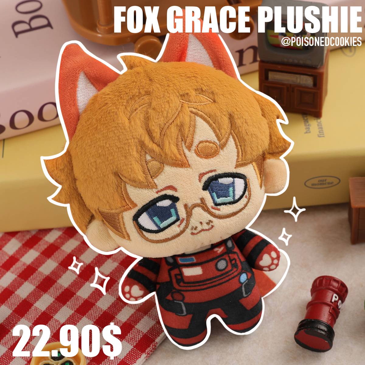 C_00kies's tweet photo. Fox Grace is back in store for limited time!! He will be up for 3 weeks, grab yours before he's gone forever!!
🔗below

#phm https://t.co/Mq7oCDDyyI