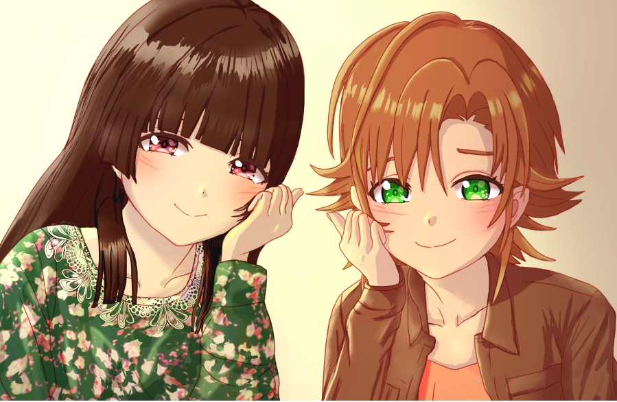 keshi_yama73400's tweet photo. 薬師院亜珠花＆南崎湊

＃シャインポスト https://t.co/WmE73zptxK