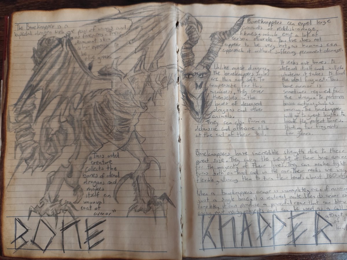 BombOfTheAtom's tweet photo. Book of dragons part 9 - Boneknapper !!

As always this is early access before it gets posted anywhere else ;)
#howtotrainyourdragon #boneknapper https://t.co/HG3QFbRrO8