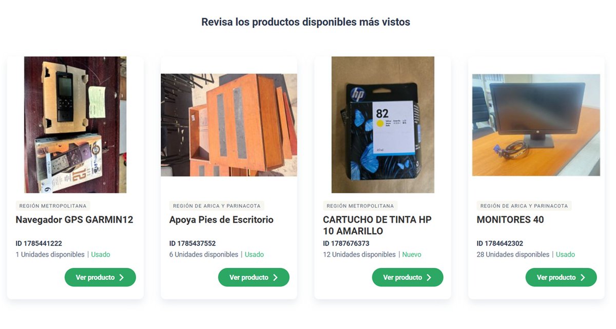 PaisCircular's tweet photo. Plataforma de Economía Circular de ChileCompra ha permitido ahorrar más de mil millones de pesos al Estado en poco más de un año 💵♻️🇨🇱👇
https://t.co/tDSyamoipA
#AdministraciónPúblicaUTEM #ChileCompra #comprasPúblicas #Ley19886 #Ley21634 #LeyRep #reutilización #UTEM https://t.co/o5Cwkdnez0
