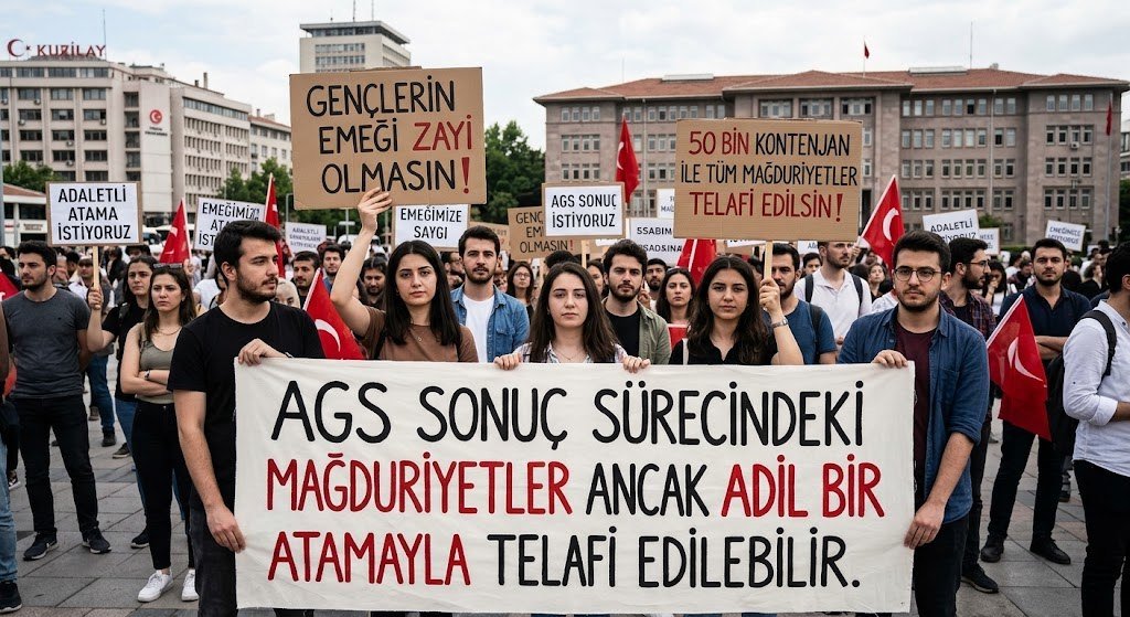 MMusernamee's tweet photo. Genç öğretmenlerin geleceği hatalı puanlama ve katsayılarla harcanamaz. 2026 AGS sınavı acilen adil bir şekilde yeniden hesaplanmalı, 50.000 kontenjan verilerek bu haksızlığa son verilmelidir. @RTErdogan @TanrikuluSalih @Yusuf__Tekin #26AGSiçinDDK #26AGSÇözüm https://t.co/4Ww220AfzG
