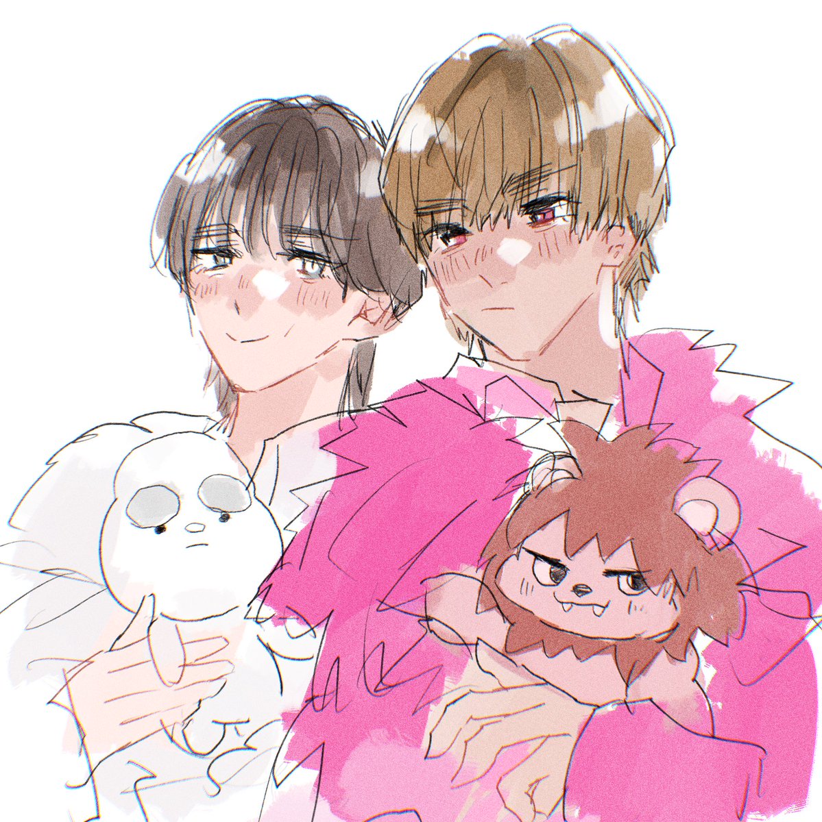 azarashiiu's tweet photo. 🤍🩷 #みるきーずお絵描き部 https://t.co/7vFeUsjZeh