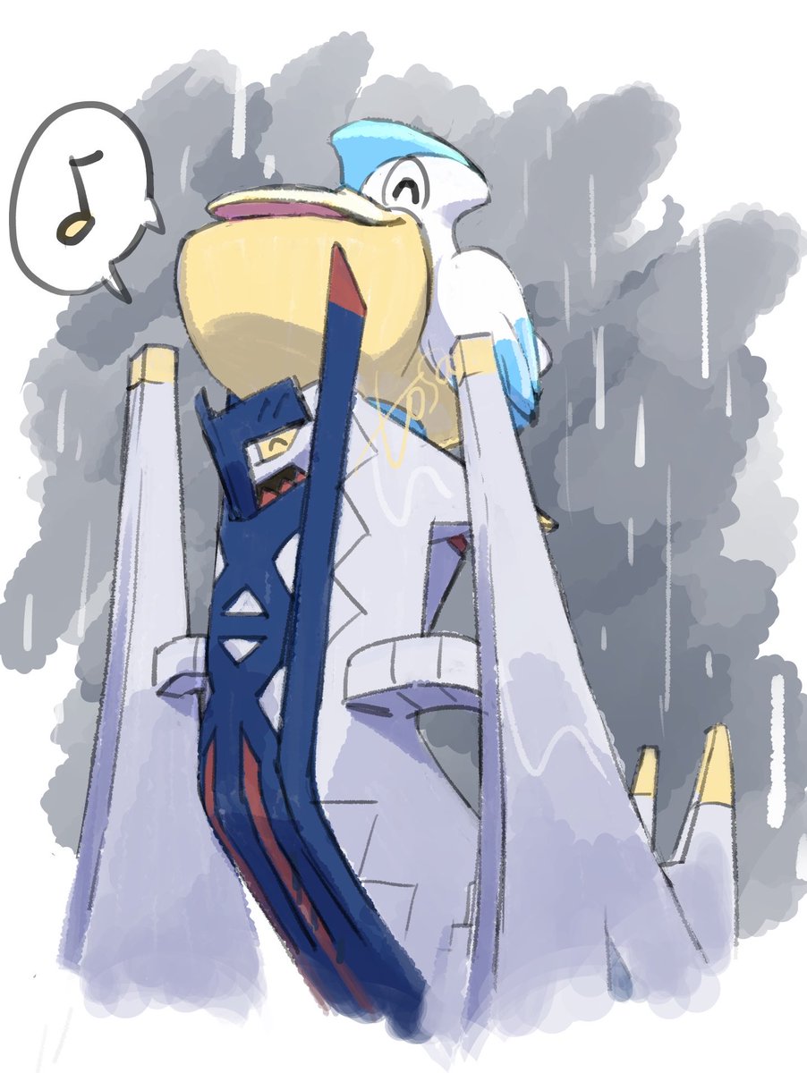 tosa_f's tweet photo. なかよしペリブリ
/Pelipper &amp; Archaludon https://t.co/BuURZzgIHH