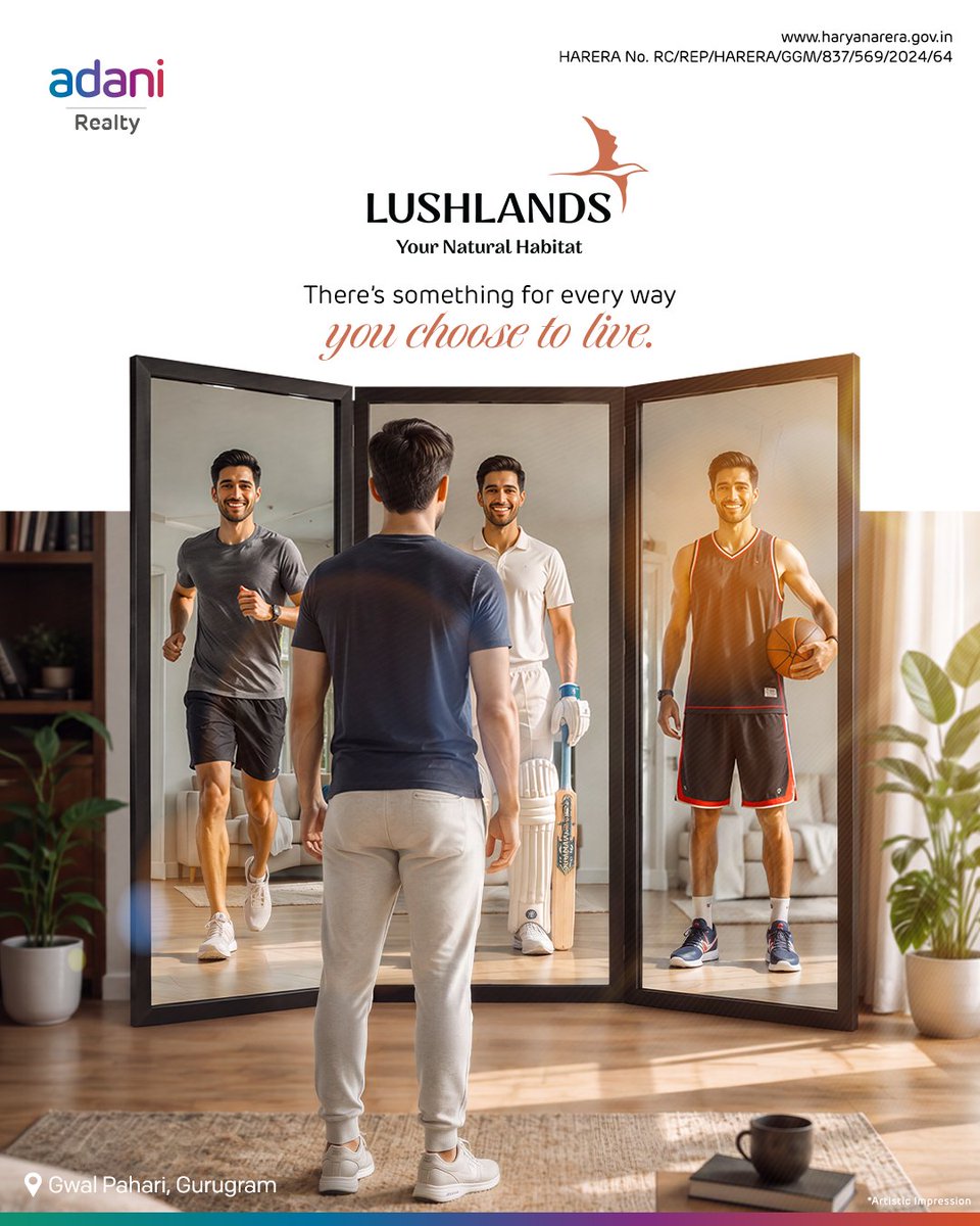 adanirealty's tweet photo. From early morning runs to evening games, Lushlands has something for every way you choose to live.

#AdaniRealty #Lushlands #AddressOfGoodness https://t.co/WVqMKbu3OI