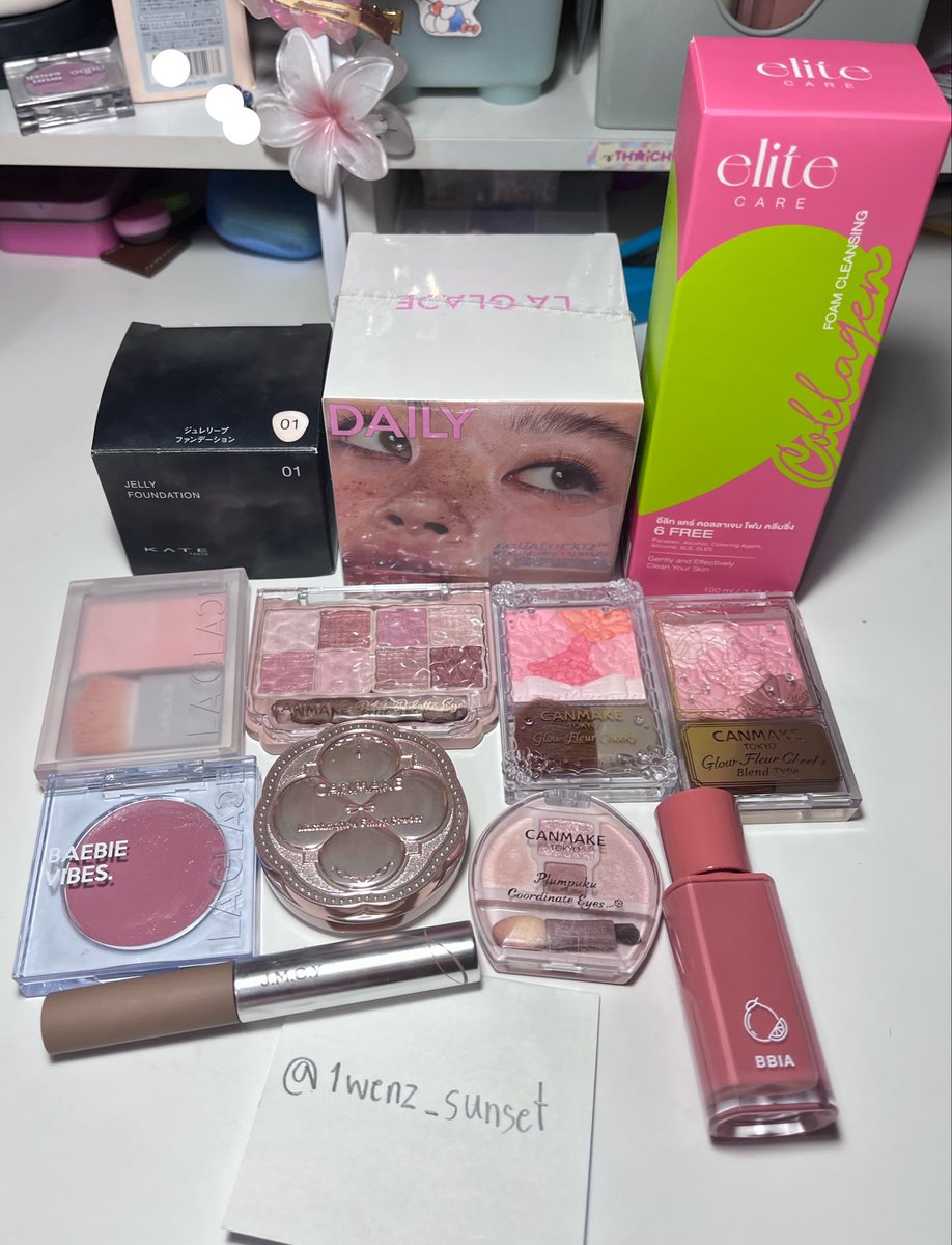 1wenz_sunset's tweet photo. ส่งต่อ canmake la glace kate elite care j.m.c.y. ราคาน่ารัก มือ1และมือ2ค่ะ

📮shipping 39฿

#ส่งต่อเครื่องสำอาง #ส่งต่อเครื่องสำอางค์ #ส่งต่อเครื่องสำอางมือสอง #ส่งต่อคสอ #ส่งต่อสกินแคร์ #ส่งต่อคสอมือ2 #เครื่องสำอางมือสอง #ส่งต่อลากลาส #laglace #ส่งต่อlaglace #ส่งต่อCanmake https://t.co/1eXb1i3Yk7