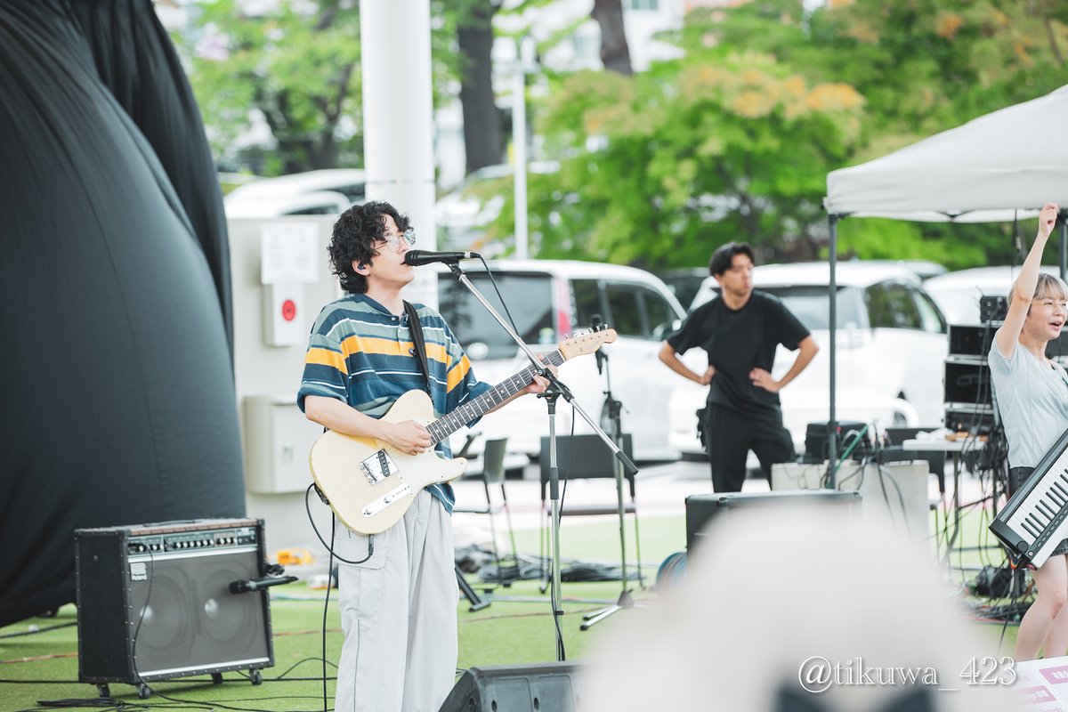 Soundsofconnect's tweet photo. 📷SOUND's of CONNECT fest.2026 📷
▬▬ act photograp ▬▬

▸▸▸ "アキレスと亀" @akiresuandkame 

-SETLIST-
1.スプートニク
2.フェニックス
3.タイムカプセル
4.虹の結晶
5.signal

thanks for All 🎉
See you next time 🔥

photo by @tikuwa_423 

=========================
☀️SOUND's of CONNECT fest. 2026☀️
2026/8/23(sun) 
at 郡山市開成山公園 ⛲️

#福島 #東北 #フェス #サンコネ2026

━━━━━━━━━━━━━━
「主催」
SOUND CREATE CONNECTORS BAZEAL（ベイジール）
@BAZEALscc