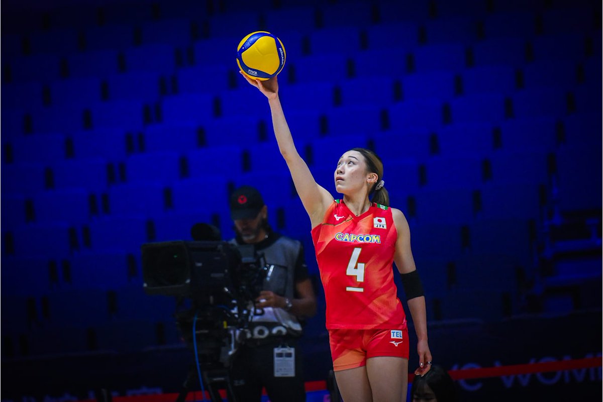 TBSvolleyboo's tweet photo. #アジア選手権 女子日本🇯🇵代表
準決勝進出決定👏

【準々決勝】日本 3-0 台湾
(25-14,25-21,25-13)

安心安定の
#和田由紀子 選手がチームトップの
19得点👏
#石川真佑 キャプテン14得点😊

準決勝の相手はタイ🇹🇭
ロサンゼルス五輪の出場権獲得まで
あと2勝です✊

©️ volleyballworld https://t.co/v1VmWhzFMT