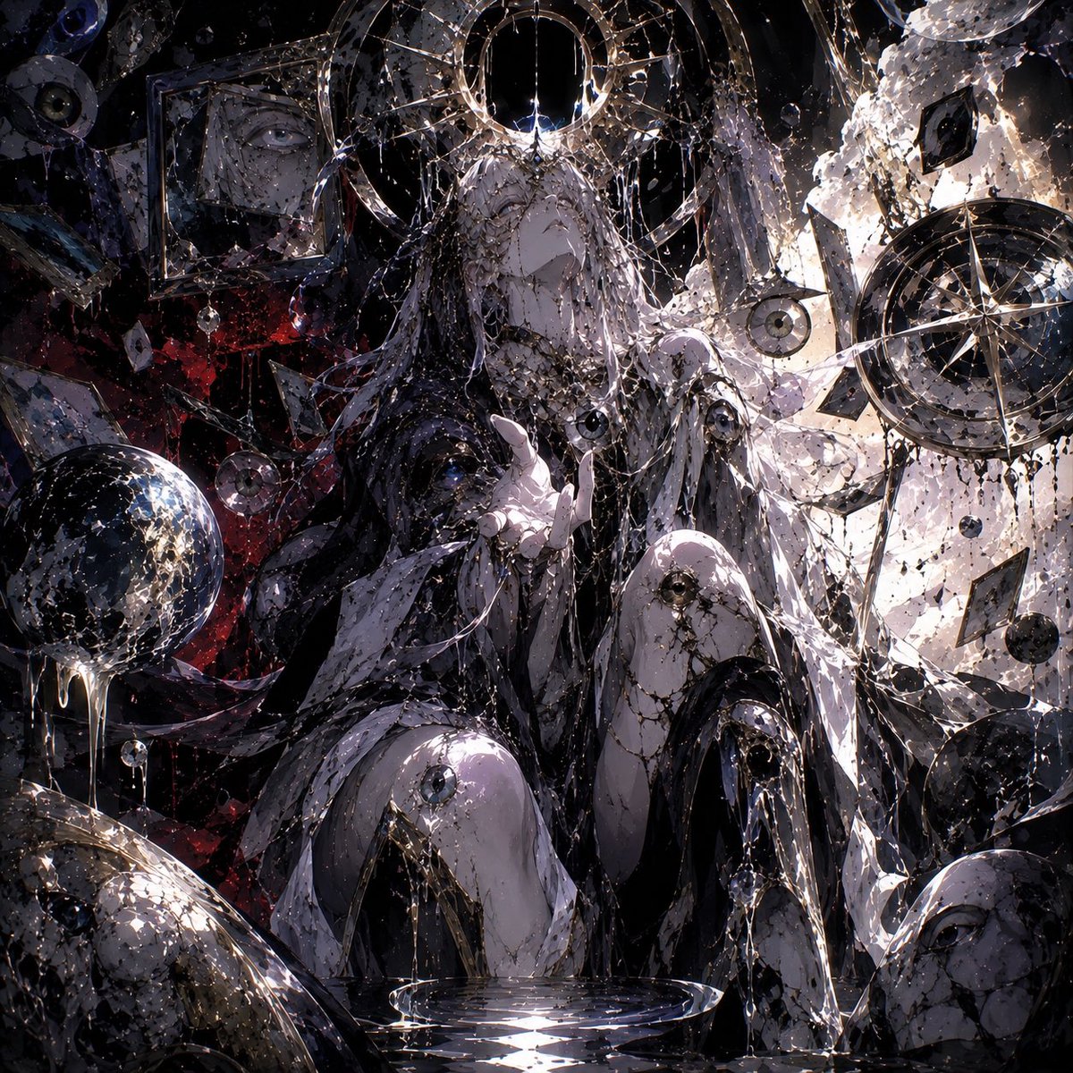 LNdhry's tweet photo. #AIイラスト  #象界  #aiart
テーマ:意味
『意味を求める者』 https://t.co/LYKRP8kGVh