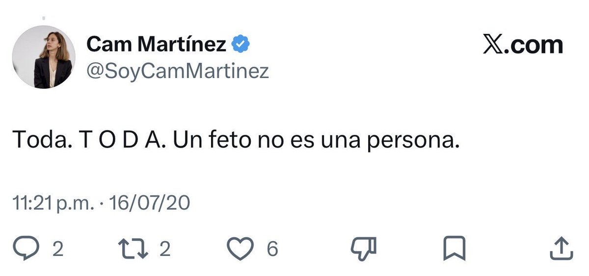 weantelo's tweet photo. @SoyCamMartinez @LuisaAlcalde Incoherente, subnormal e hija de puta. https://t.co/4TNZy5bQYS