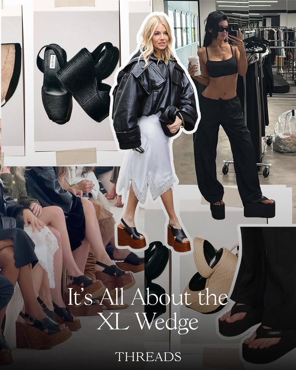 luciobagini314's tweet photo. Hello tall girl Fall.

🔎 Wedge sandals, designer shoes, Coperni, Alaïa, Coperni, Stella McCartney, Chloé, luxury fashion, autumn trends, Naked Wolfe. https://t.co/ebxi7Wl2eu