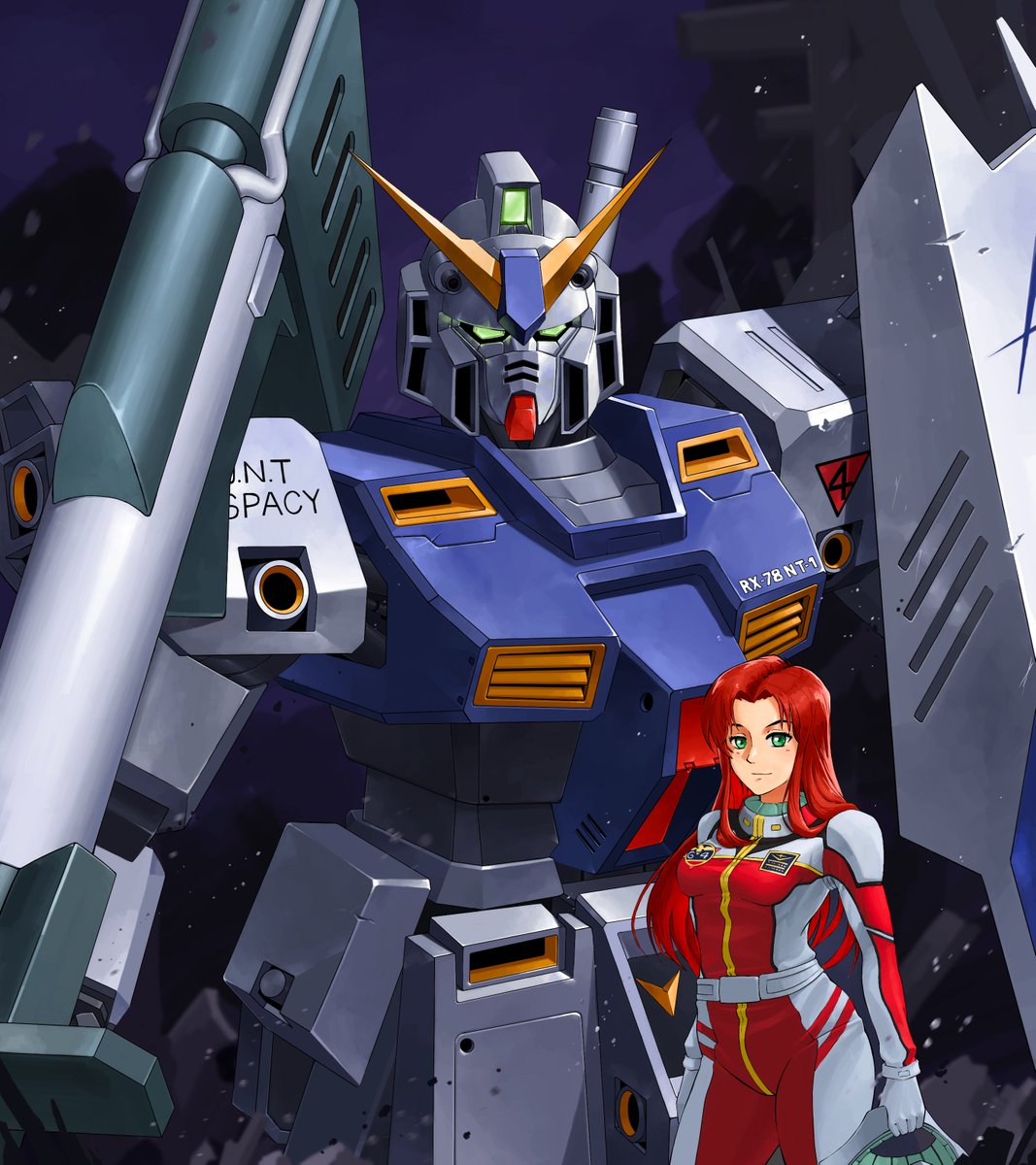 Doodlebird14's tweet photo. RX-78NT-1 Gundam NT-1 - Alex https://t.co/1gfnHT50NT