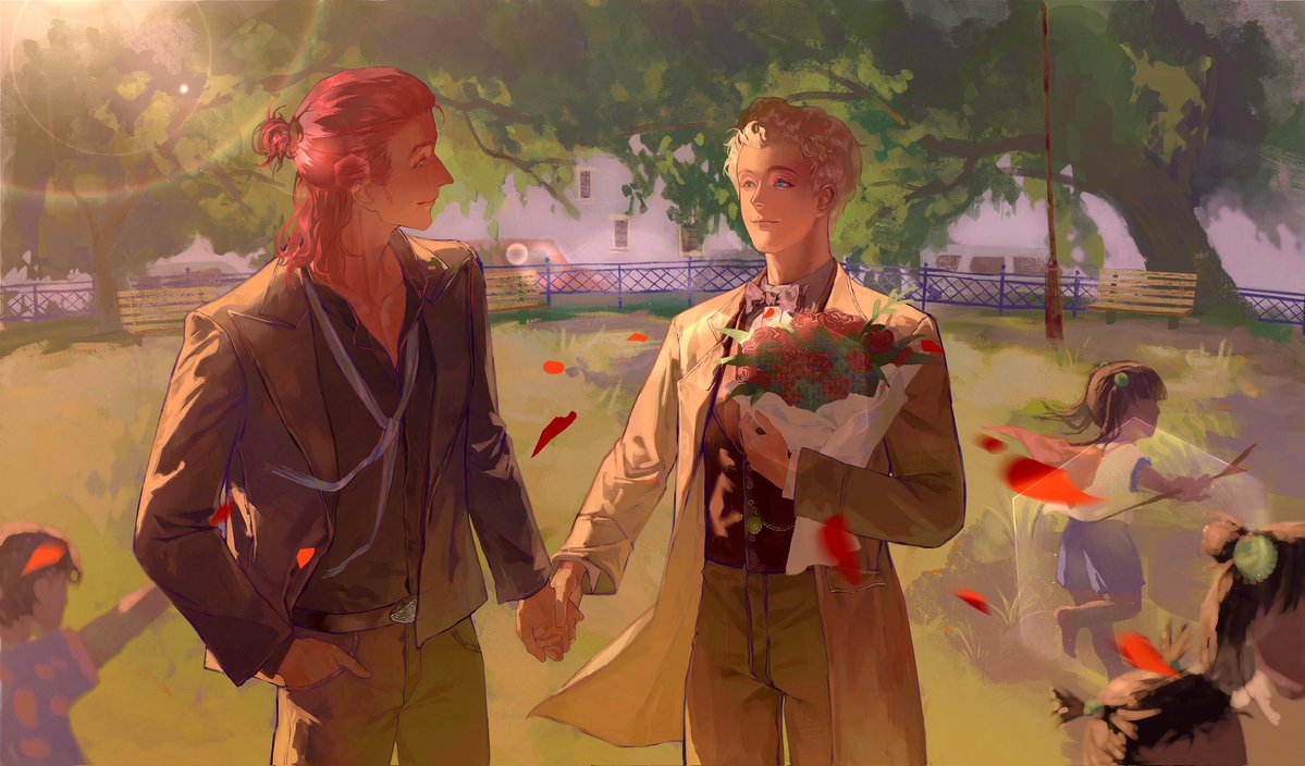 vjgyhffv's tweet photo. #GoodOmens #GoodOmensFanArt https://t.co/52ZpUQs1OM
