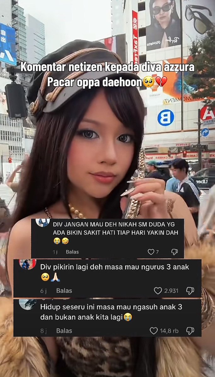 kamarlintang's tweet photo. Gilak, JAHAT banget komen netizen soal hubungan asmara Daehoon & Diva Azzura ~

Diva lagi diserbu para netizen yg minta sang influencer buat putus dari Daehoon.

Mereka bilang jangan mau nikah sama duda, apalagi yg udah punya 3 anak. Susah ngurusinnya.

Komentar jahat itu sampai dibaca Daehoon yg langsung ngerespons.

Daehoon bilang jodoh gak ada yg tahu. Meski netizen gak ngasih dukungan, mantan suami Jule itu minta buat gak asal nge-judge.