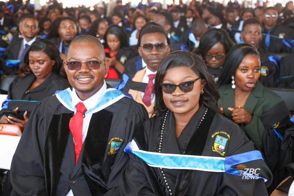 ZBCNewsonline's tweet photo. HIGHLIGHTS FROM MSU’S 27TH GRADUATION CEREMONY
Thousands of graduands celebrate the culmination of years of study as Midlands State University holds its 27th Graduation Ceremony in Kwekwe, marking a major milestone in their academic journeys.
#MSUGraduation #GraduationHighlights #MidlandsStateUniversity #Kwekwe #HigherEducation #ZBCNews