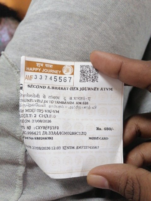 Venkyfreaky's tweet photo. @DrmChennai @indianrailway__ @IRCTCofficial @AshwiniVaishnaw  kindly Help me medical assistance im having severe headache. I will be reaching Trichy next station by 6 .15 pm .. I'm 9789459846 https://t.co/rpwOGNo0p2