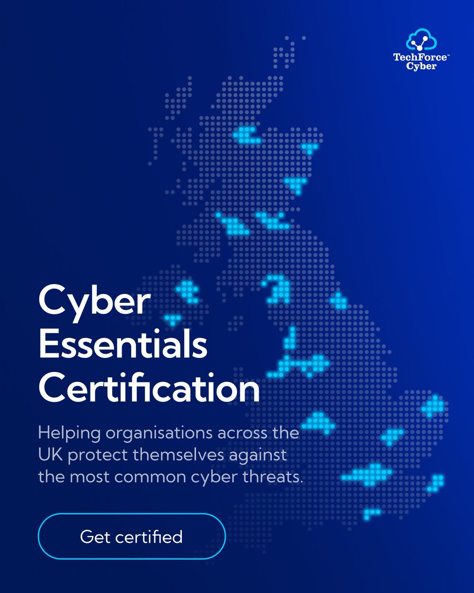 TechForceCyber's tweet photo. Service Spotlight: Cyber Essentials

Protect against common threats and show your cyber security commitment. We support Cyber Essentials and Cyber Essentials Plus, helping identify gaps and strengthen controls.

Get started:https://t.co/lyhmGzp0Cf

#CyberEssentials #CyberSecurity https://t.co/qLRBXykUIw