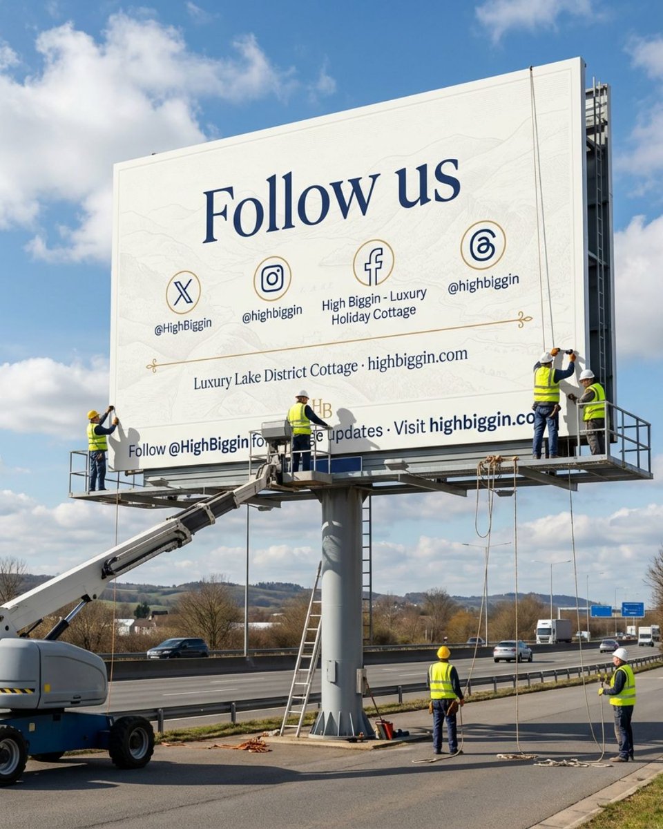 HighBiggin's tweet photo. Find us on all your favourite platforms — availability updates, what's on in the Lakes, and last-minute dates all year round. 🏔️ https://t.co/00HZUInT7O