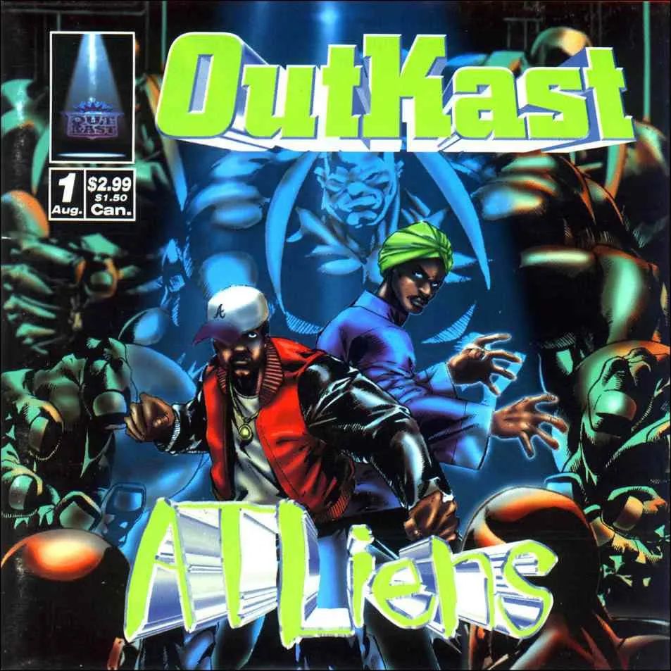 glidemag's tweet photo. 30 years ago today, Outkast released their second album, 'ATLiens.' Fresh off establishing the South as an imminent, pioneering force in Hip-hop, Outkast turned their attention to the otherworldly. Revisit the classic:
https://t.co/6K2iWgri5T https://t.co/70CRn3o8DI