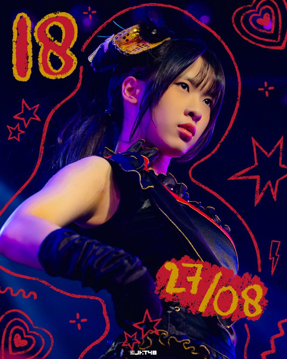 officialJKT48's tweet photo. Happy 18th, @Heidi_JKT48 ! 🤟🏻

You are so incredibly talented, and this next chapter is going to be your best one yet. Keep stepping up, tackling every challenge, and winning everyone over. 

Cheers to 18! 👊🏻😎

#HeidiNo18Ouken #The18thQuestOfHeidi https://t.co/16oglrdT2d