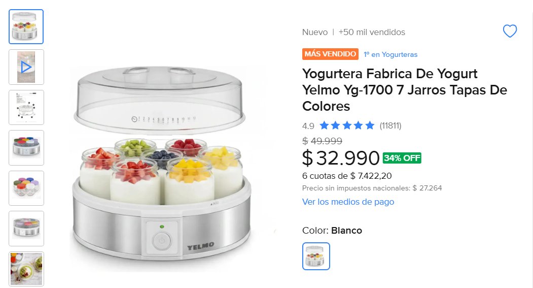 Ofertaslibreok's tweet photo. La yogurtera VIRAL, de 1 yogur te haces 7 para toda la semana 😋😌
https://t.co/lCuZ4HaJWj https://t.co/9yxcJsMABa