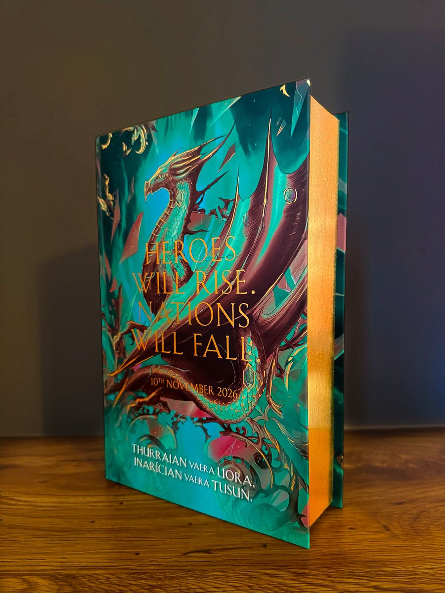 tbbpublishing's tweet photo. Of Darkness and Light ARCs have landed 👀🔥

Heroes will rise. Nations will fall.

The much anticipated sequel to @RCahillAuthor ’s best selling Of Blood and Fire is out November 10th 2026.

Request forms will be sent out via our Influencer Mailing list later today! ❤️‍🔥 https://t.co/BVKwrvkJiO