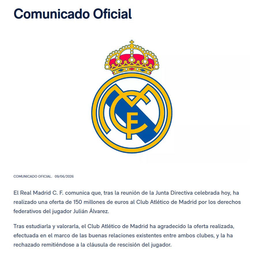 comuflauta's tweet photo. El mejor comunicado de la historia del futbol moderno. https://t.co/bIwUNl2LML
