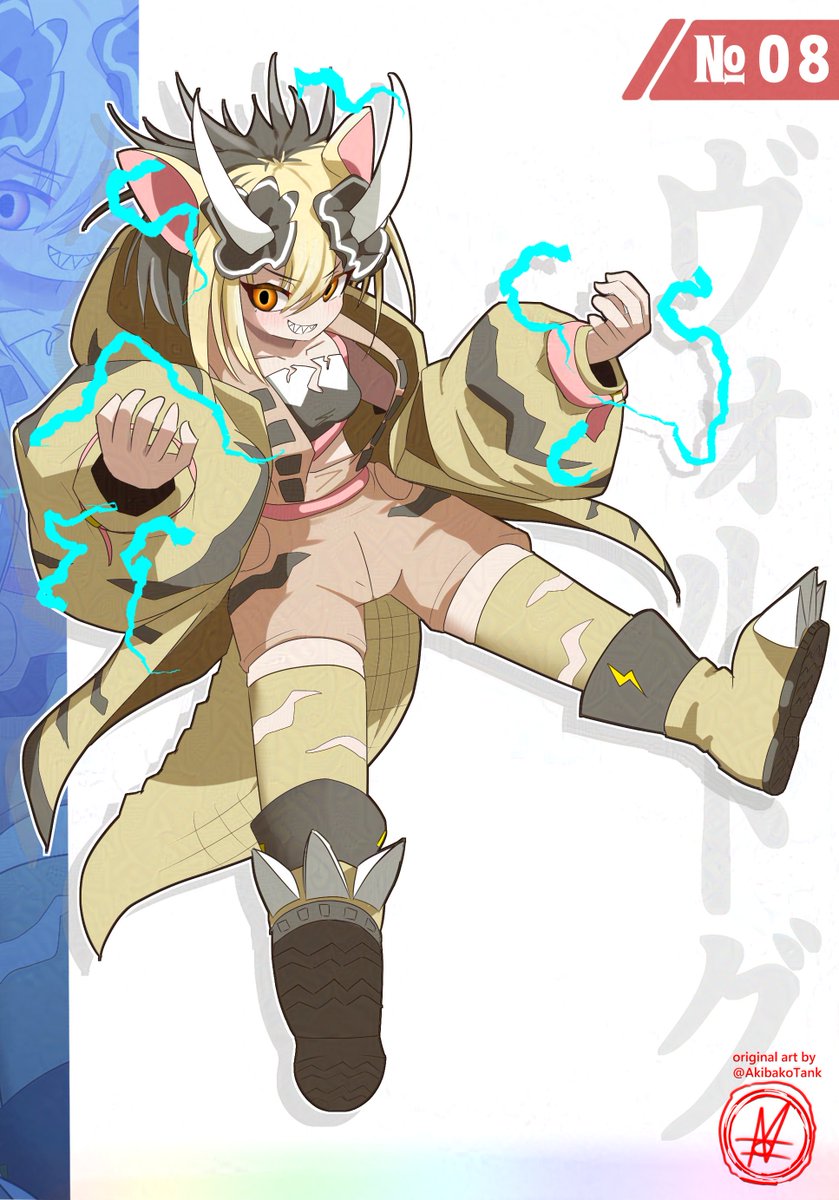 AkibakoTankAuto's tweet photo. 今週の擬人化
【 ヴォルトグ 】
#ウルトラマンテオ #怪獣擬人化 https://t.co/1Q9E2lzVnZ