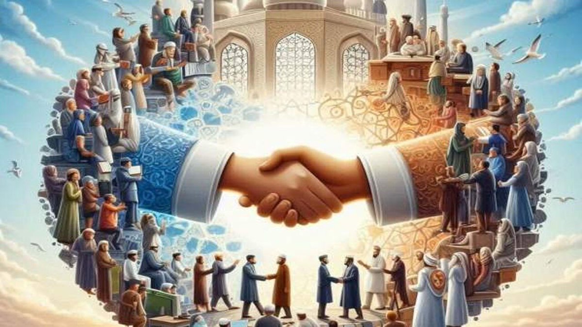 iran19846's tweet photo. تقویت پیوندهای برادری و همبستگی میان مسلمانان، در دنیای امروز که دشمنان اسلام سعی در ایجاد تفرقه و نفاق دارند.
#امت_احمد https://t.co/EIDe6mkiwl