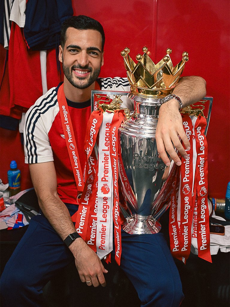 Arsenal's tweet photo. Two years of Mikel Merino ❤️

On this day in 2024, our no.23 signed for The Arsenal ✨ https://t.co/ImdFWqy0pT