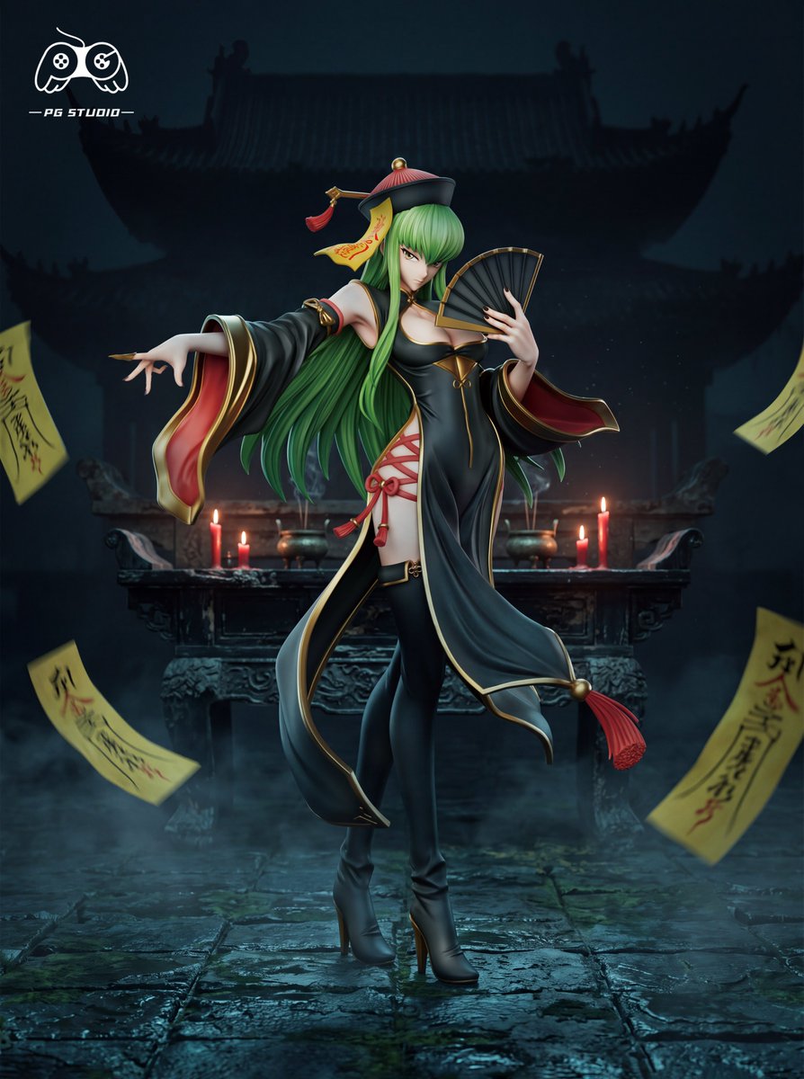 szllyuri's tweet photo. PG STUDIOS IS MAKING A JIANGSHI C.C. FIGURE!! 💚 https://t.co/fSQd1a7DL9