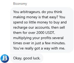 honeymoneyeth's tweet photo. Imagine being a trader on @BiconomyCom exchange

Meanwhile their support: 

My UID: 51479845

Awaiting some kind of explanation https://t.co/dtdkBTQc5Z