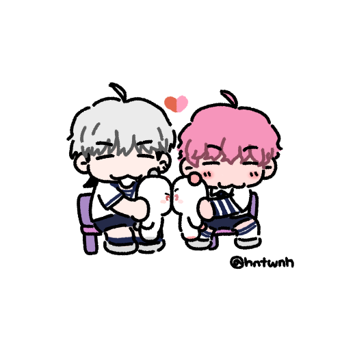 hntwnh's tweet photo. 뽀뽀 https://t.co/6iMU14rhaD