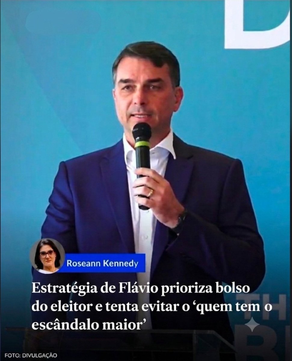 roseannkennedy's tweet photo. Flávio X Lulinha - arraste pro lado
Na minha coluna hoje no @Estadao, abordo a estratégia de comunicação da campanha do candidato do PL à Presidência, o senador Flávio Bolsonaro, em relação ao escândalo que atinge Lulinha, filho do presidente Lua.   
​Apesar de o assunto ter prejudicado a campanha de seu principal opositor e ajudado Flávio a recuperar pontos que havia perdido após o caso Dark Horse, a equipe evita focar todos os ataques neste tema.  
​Entenda o motivo dessa cautela arrastando os cards ao lado!  
​E se quiser conferir a análise com mais detalhes, leia a minha coluna na íntegra no Estadão. Link na bio!
​#Politica #BastidoresDaPolitica #FlavioBolsonaro #Estadao #AnalisePolitica #Eleicoes
