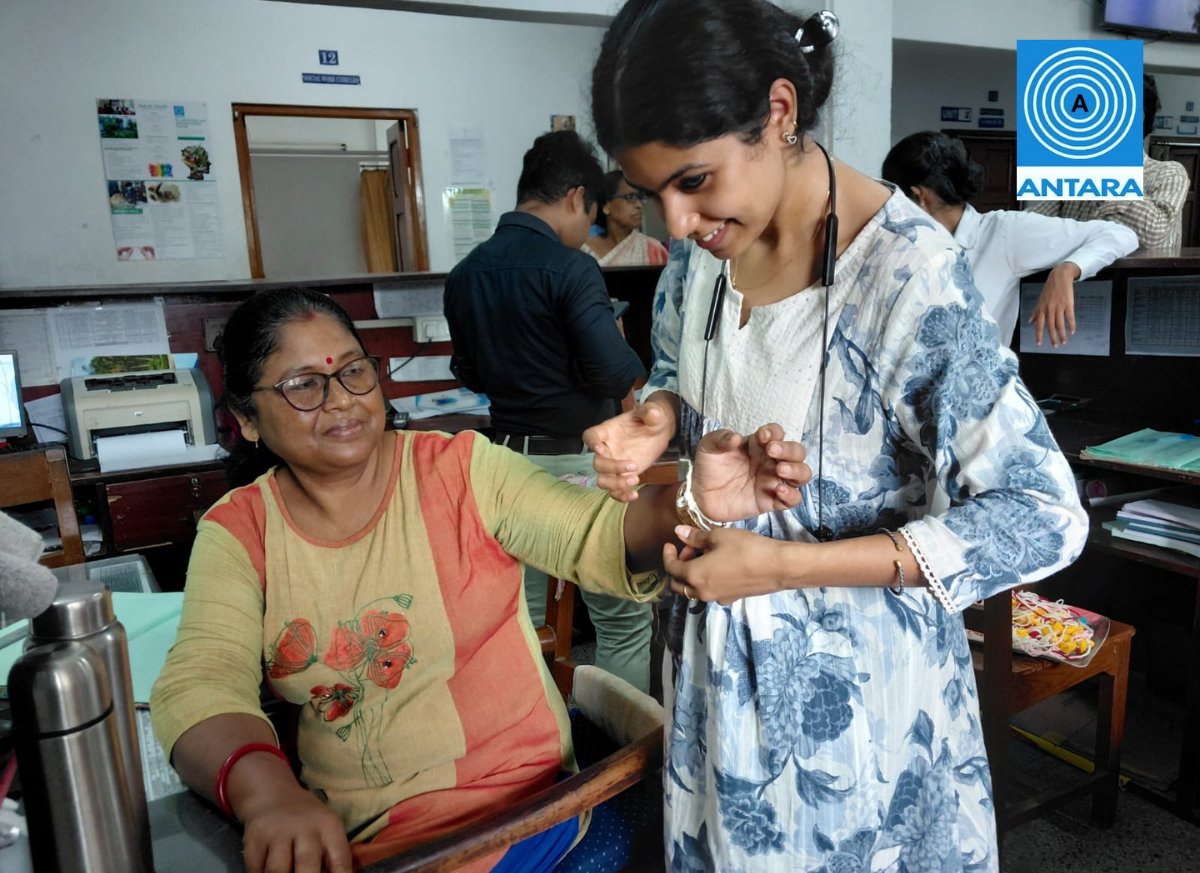 AntaraGlobal's tweet photo. Rakhi Celebration at Antara 
Celebrating the beautiful bond of love, care and togetherness this Rakhi at Antara. A day filled with smiles, warmth and cherished moments of siblinghood and family. 
#Rakhi #RakshaBandhan #Antara #Togetherness #MentalHealth https://t.co/tCFAC16qoA