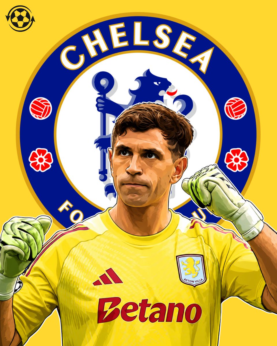 DeadlineDayLive's tweet photo. 🚨 Emiliano Martínez has given the green light to a move to Chelsea and is keen to make the switch to Stamford Bridge. 🇦🇷

The final call now rests with Chelsea, with internal discussions over the Argentina goalkeeper currently taking place. 🔵🧤

(Source: @FabrizioRomano) https://t.co/SYCpK6krXP