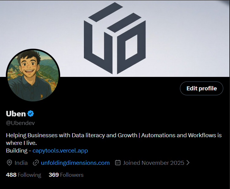 Ubendev tweet picture
