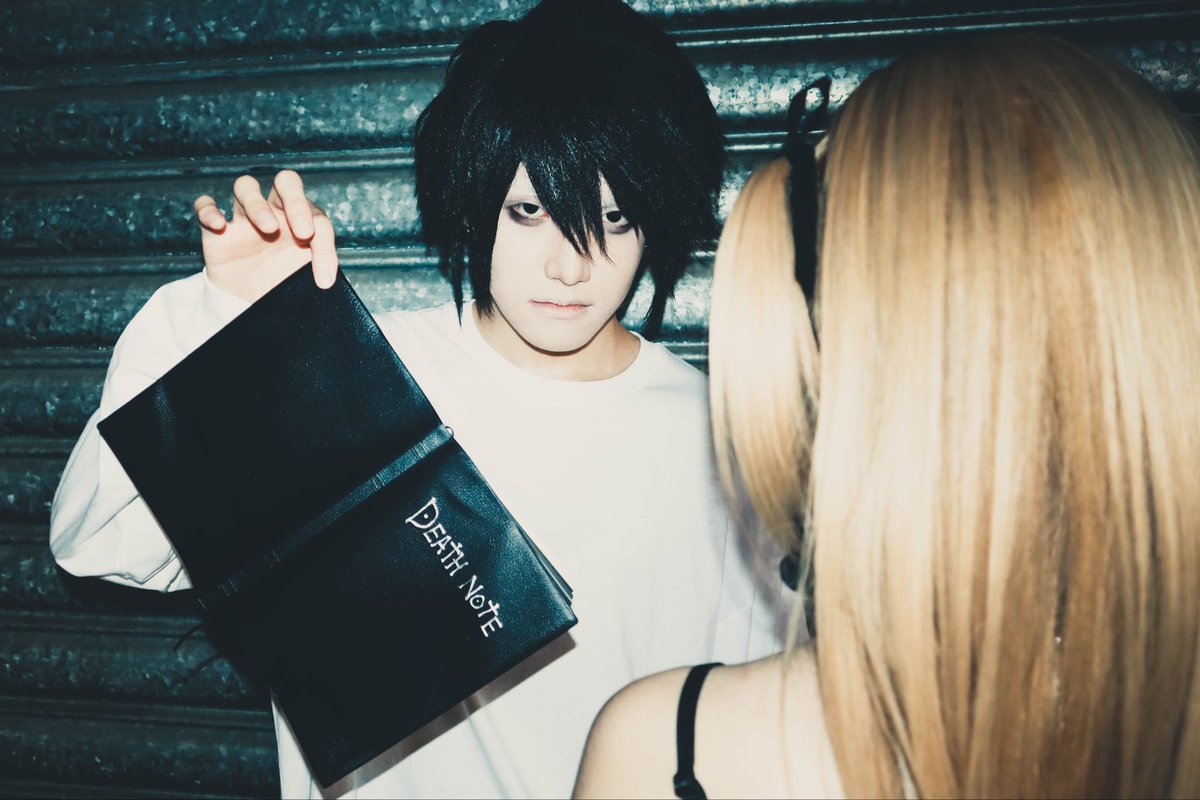 ikaka_0906's tweet photo. Misa @moli0000wa 
#deathnote #cosplay #デスノート #コスプレ #L https://t.co/OKFJmT2yJN