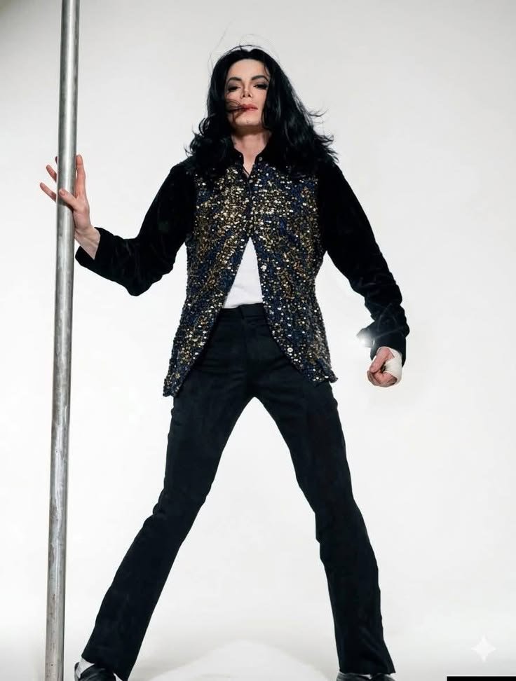 justabuffet's tweet photo. hoje quero enaltecer quem teve a ideia de colocar o Michael pra dançar no pole dance no ensaio do invincible https://t.co/cyJqhVEZRz