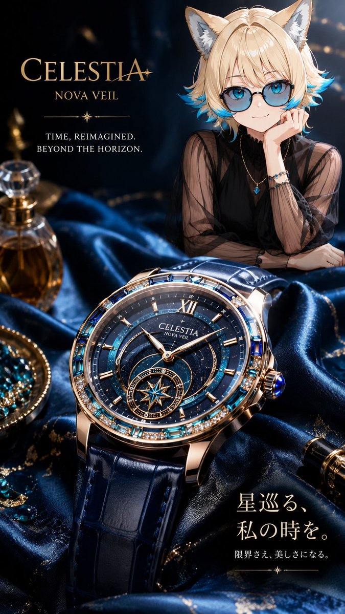 yhyaiimage's tweet photo. #WithYouInTime
#うはおけプロンプト
また超オシャレ⌚︎
ラヴィのはシンプルやけど高級感ばっちり👍
俺はオネェになってるwww https://t.co/tMYjdUJWiX