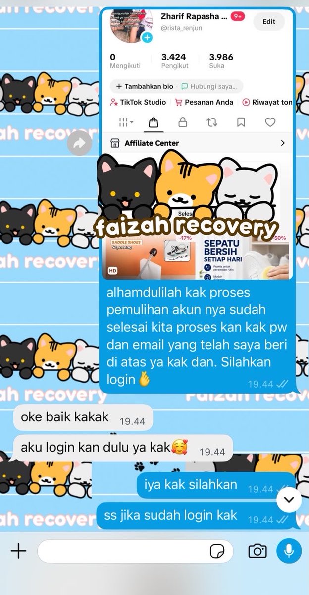 tequeromia_cw7's tweet photo. OPEN JASA PEMULIHAN AKUN SOSMED❗

• Pulihkan &amp; Pulihin/Balikin Akun
• Sadap Wa/IG/All Sosmed
• Hapus/Nonaktifkan Akun
• Hack Akun
• Reset Hp
• Lacak Lokasi

(Instagram,Tiktok,Gmail/Email,Facebook,Telegram,Twitter/X,Dll.
Konsultasi? WhatsApp di bio https://t.co/3xBAo3gbqB