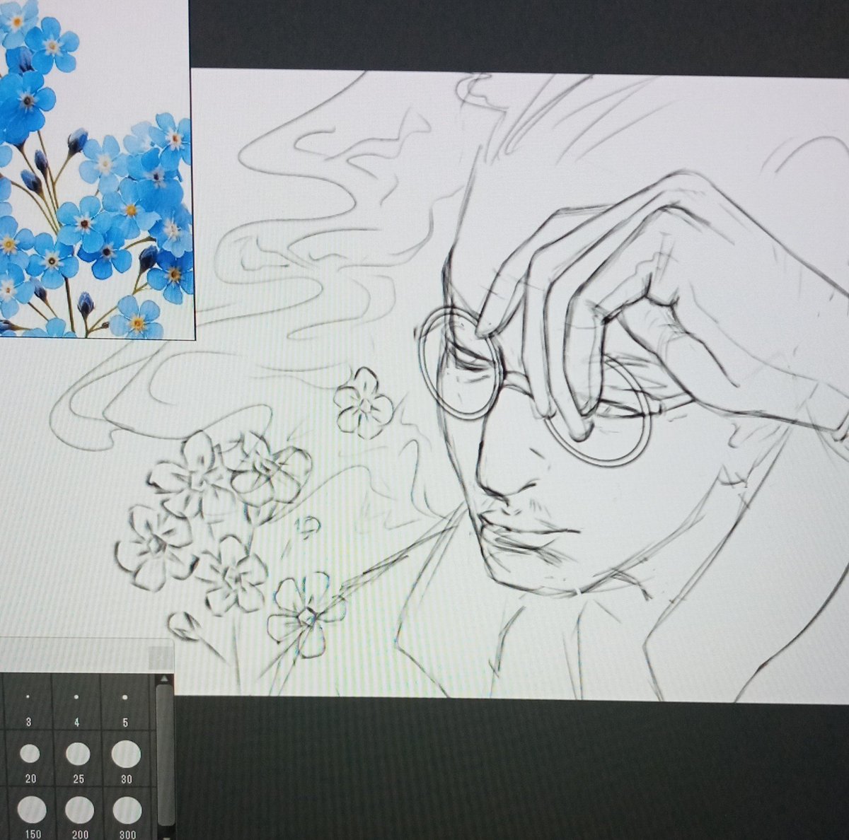 Lavini_ll's tweet photo. wip #discoelysium #kimkitsuragi https://t.co/GJDbUT9ZhP