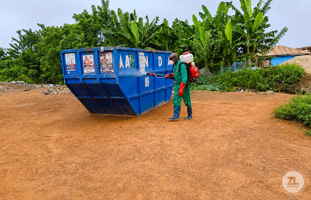 ZoomlionLtd's tweet photo. The intervention forms part of Zoomlion’s commitment to creating cleaner, safer and healthier communities across the Ahafo Region. https://t.co/wsJkBUN6e2