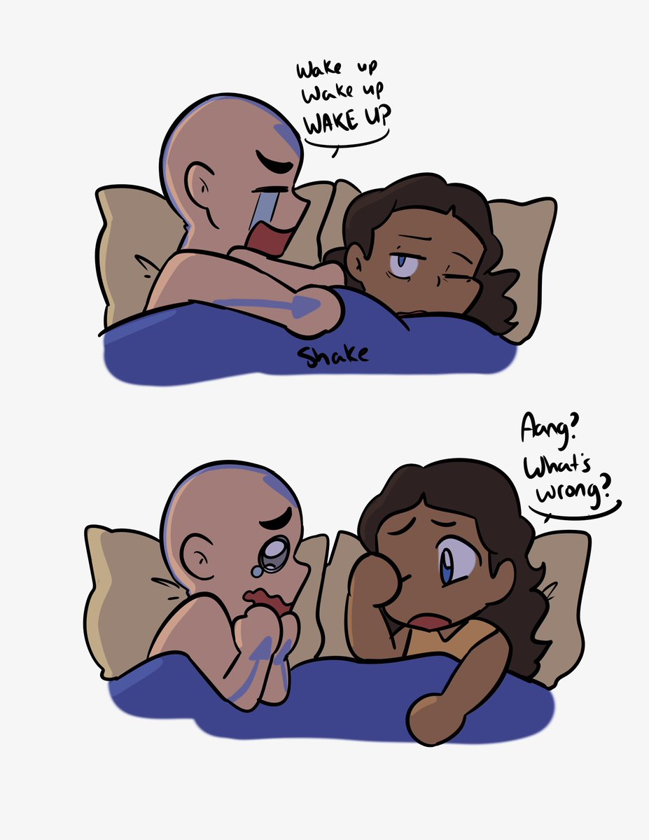 caroliner_draws's tweet photo. it’s too early for her to be dealing with this bs #Kataang https://t.co/0yJt8UXyGT