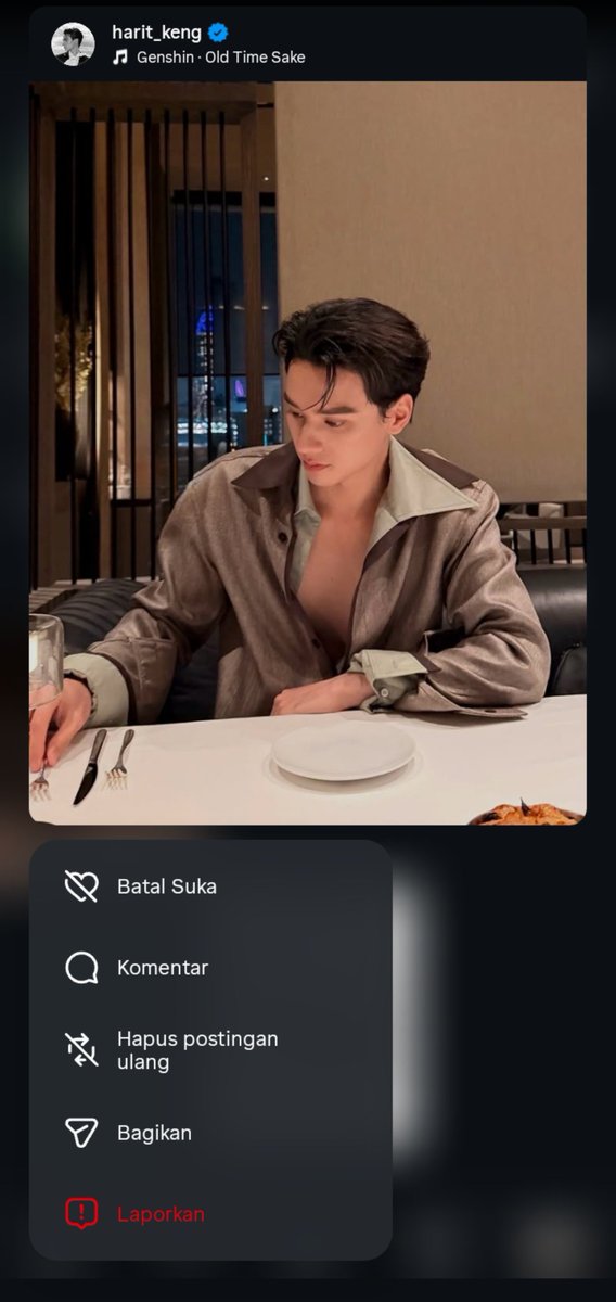 binbin7e's tweet photo. selama diner bajunya kyk gini?? klo gw jadi namping udh gw jilat di tempat.😭 
KENG GW TAU MAKSUD LU APA😭😭 👀

#KengNampingㅤㅤㅤㅤ https://t.co/f3uFlsWPon
