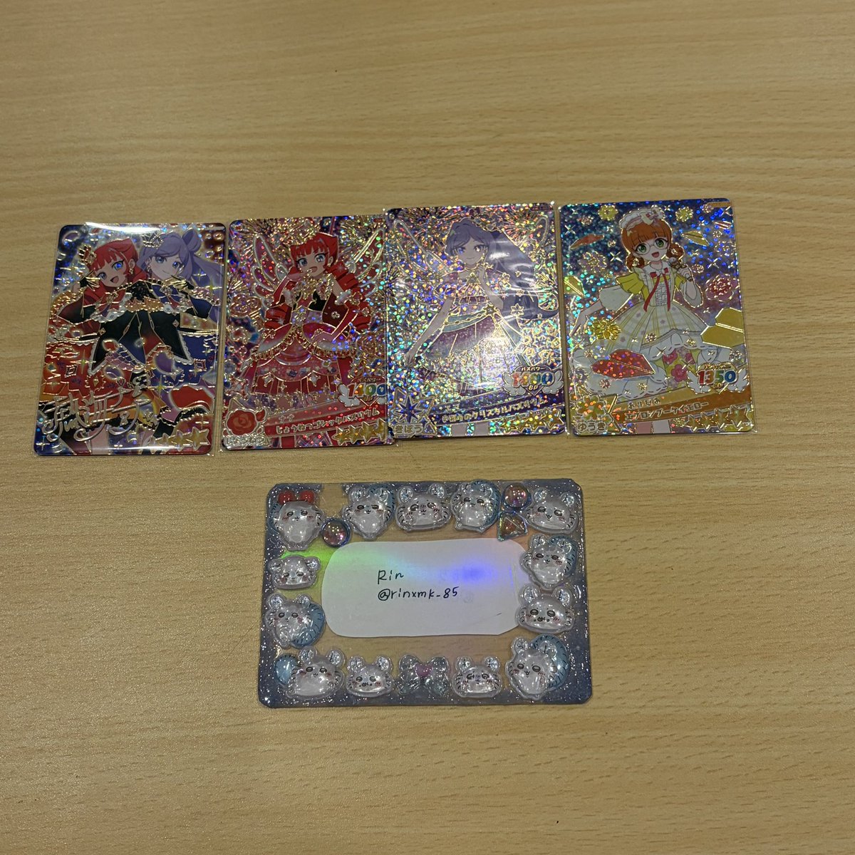 rinxmk_85's tweet photo. おねがいアイプリ カード
交換 星4 ひみつのアイプリ

譲
ナナ、エマ、おりびあ

求
いのり、あおい 星4(過去弾可)

サイン⇆サイン

郵送交換希望です🎀 https://t.co/kiHZvGXY30