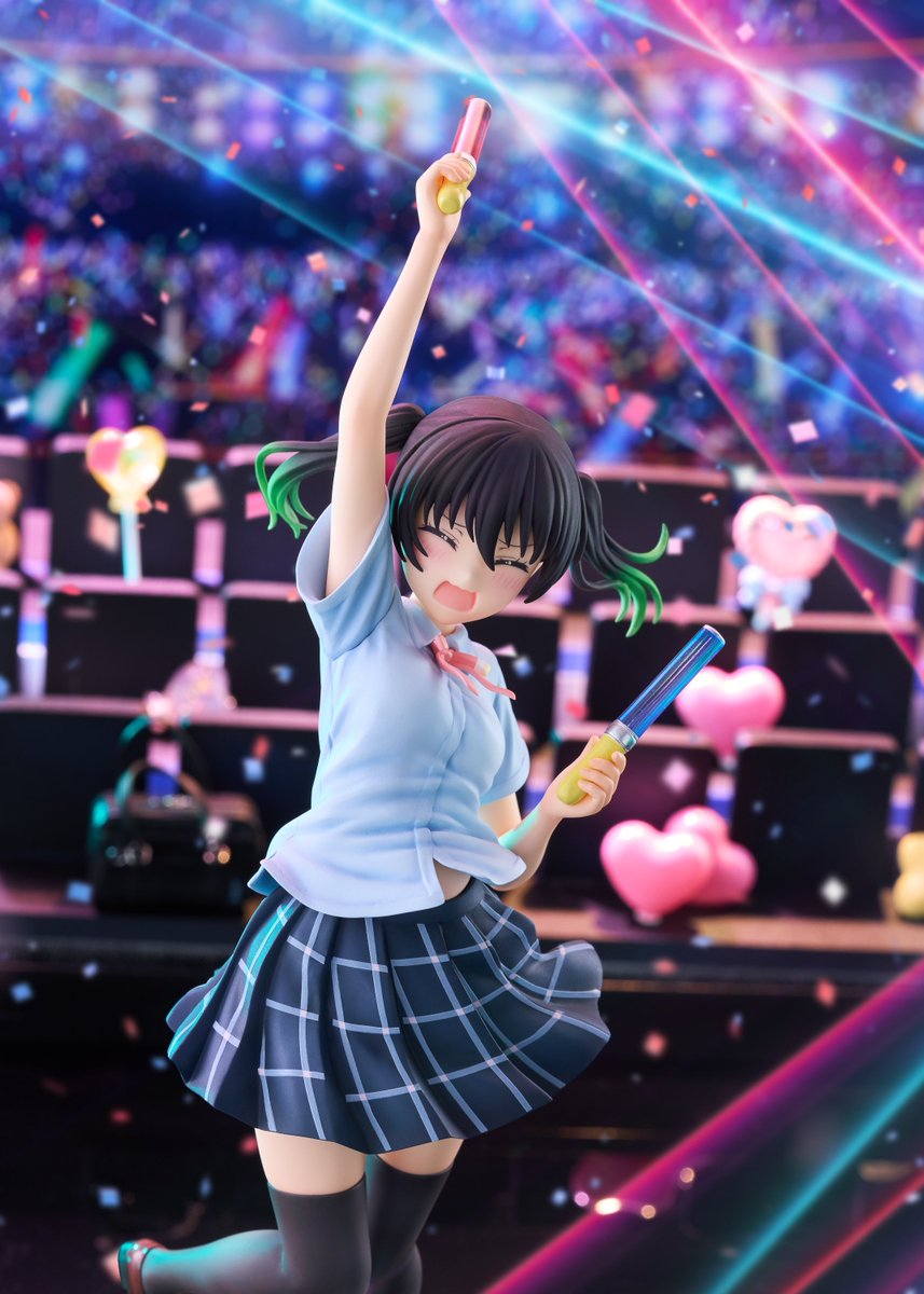 plum_naka's tweet photo. ＼\みんなのライブをみて、
すっごくときめいちゃった！🌈/／

『ラブライブ！虹ヶ咲学園スクールアイドル同好会』より、スクールアイドルが大好きな虹ヶ咲学園の2年生「高咲 侑」をニジガクの夏制服にてフィギュア化しました♪💚
#虹ヶ咲 #ニジガクの夏 https://t.co/ZOKfibUG3m
