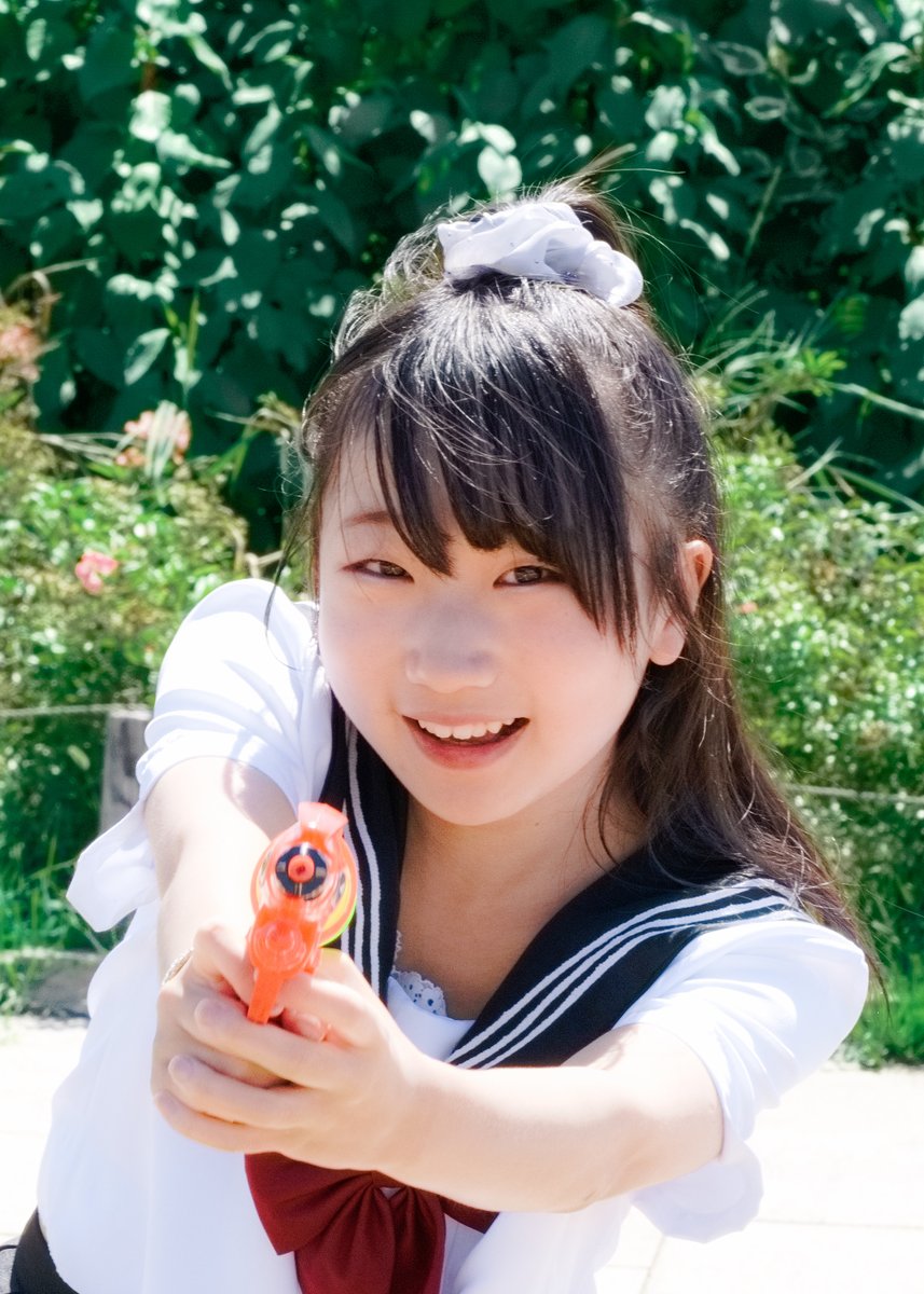 Ibaneeds's tweet photo. 20260822 川下公園じゃぶじゃぶ撮影会
ゆきりん💚 さん
#ゆきりん
#PEACEofMELODY
#札幌モデル撮影会 

ーセーラー服と？　水鉄砲ー https://t.co/OzOPBoikTF