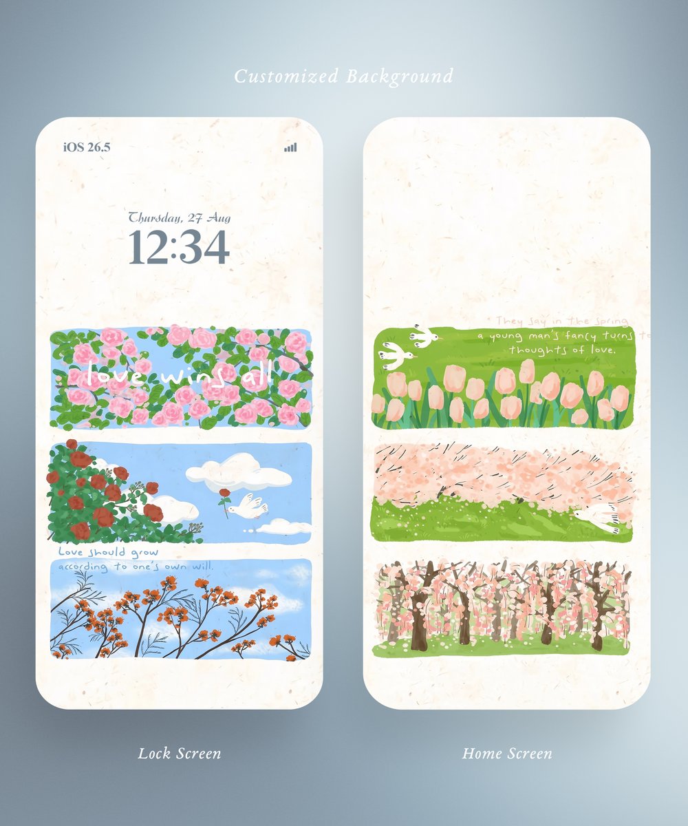 Eryth_Studio's tweet photo. Romanticizing life 🌸 https://t.co/xOeP8qYr1j