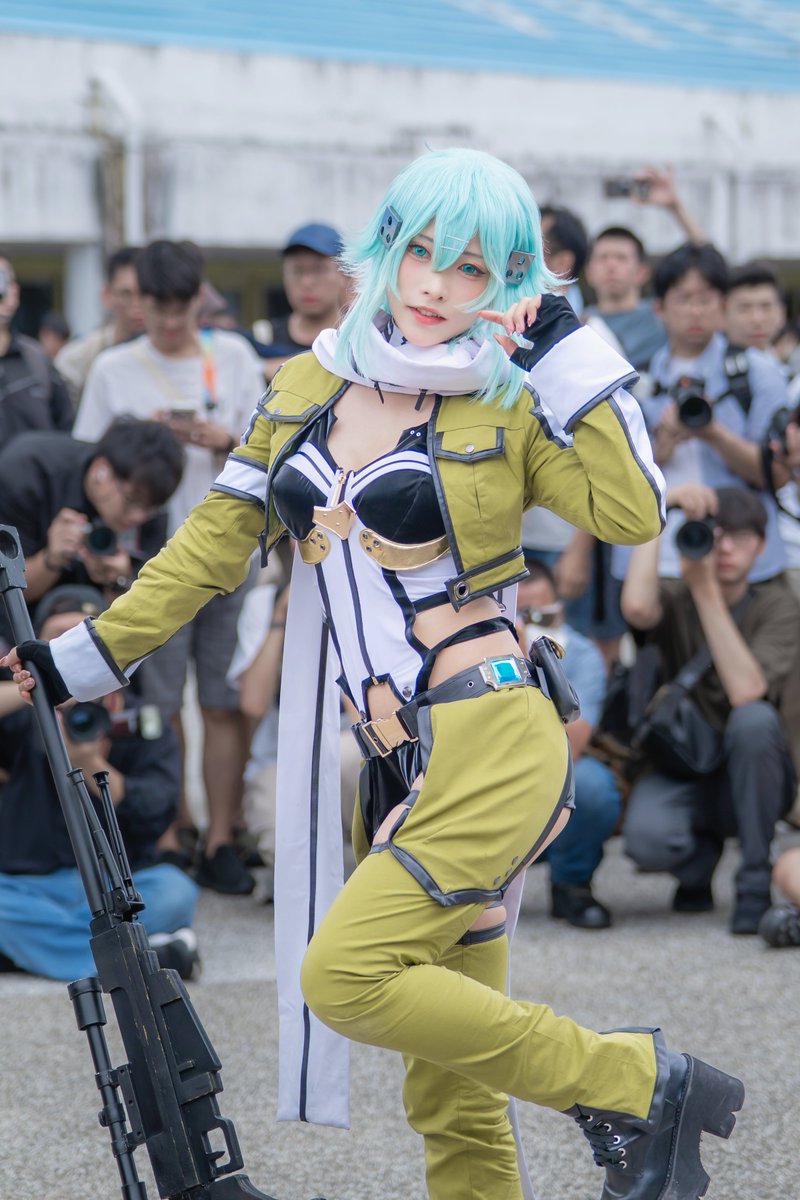 Kiwiphoto0803's tweet photo. FF47
Coser:@kri_cos 
角色：Sao-sinon

#ff47 #ff47台灣 https://t.co/ay41kr50O2